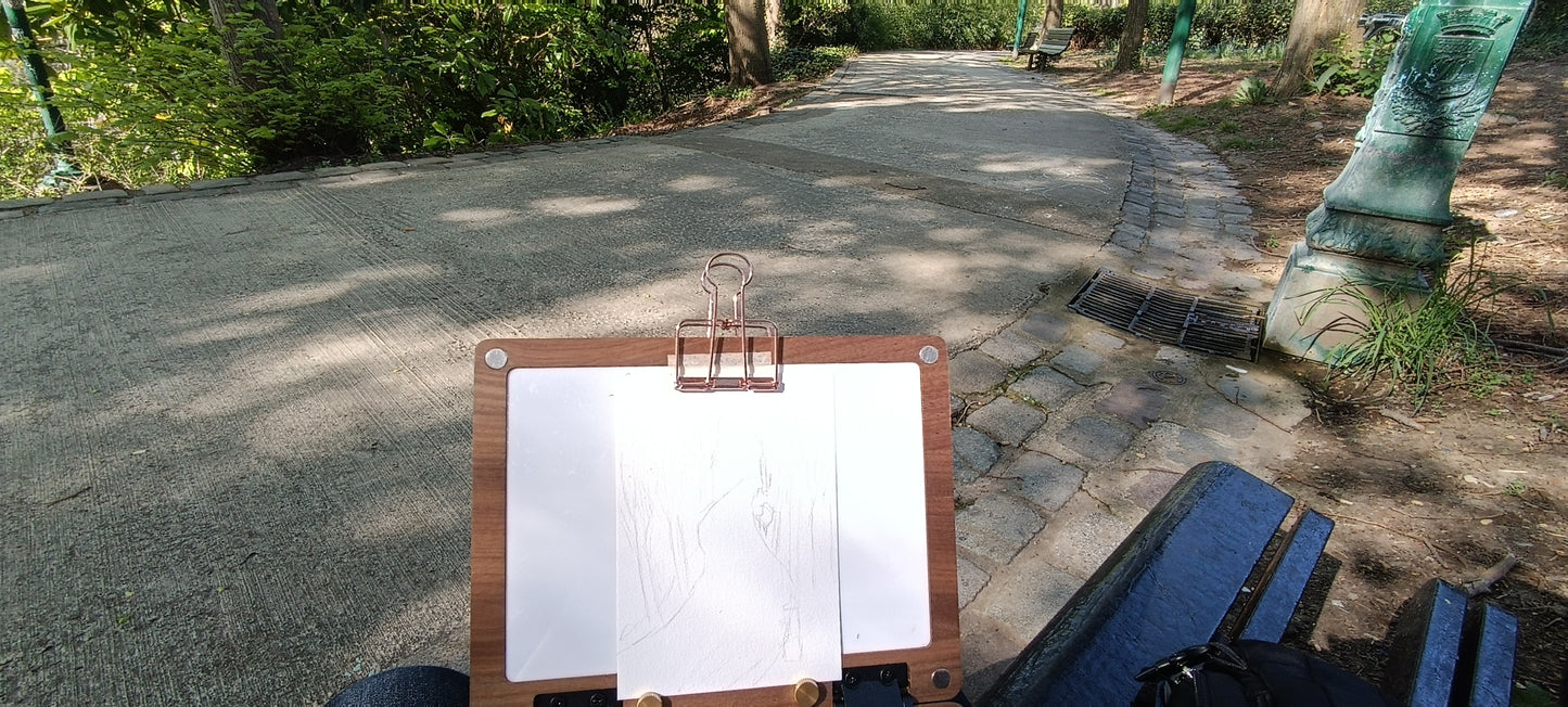 Opyron - La palette en bois noble pour artistes